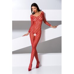 Passion 2020 Bodystocking BS077 Red Cene