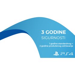 Sd PS4 3 godine sigurnosti (1 godina standardnog + 2 Cene