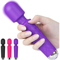 Iza Zatvorenih Vrata MZ2579 usb punjivi magic wand vibrator za klitoris - vodootporni masažer 20 cm Cene