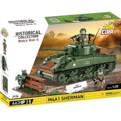 Cobi Toys COBI: Građevinski set tenka M4A1 Sherman (3126) Cene