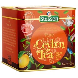 Stassen čist cejlonski crni čaj u limenci 100gr Cene