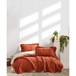 L'essentiel Maison Set Prekrivač za bračni krevet Tziana, 220x240cm, Crveni Cijene