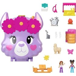 Polly Pocket Camp Adventure Lama Cene