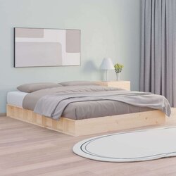  Okvir za krevet od masivnog drva 180x200 cm 6FT veliki bračni Cijene