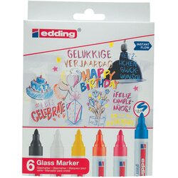 Marker za steklo 1,5-3mm edding 95/6 blister Cene