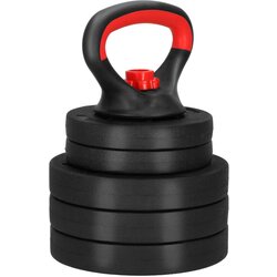 springos Nastavljivi kettlebell 10 kg z bitumenskimi diski, (21738987) Cene