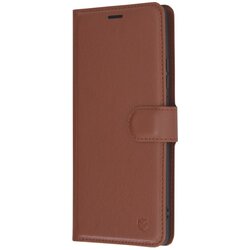Techsuit Leather Folio preklopna maska za Motorola Edge 50 Ultra – smeđa Cene