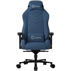 Lorgar ace 422, gaming chair, anti-stain durable fabric, 1.8 mm metal frame, multiblock mechanism, 4D armrests, 5 star aluminium base, Class-4 gas lift, 75mm pu casters, blue LRG-CHR422BL Cene