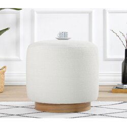 Atelier Del Sofa cheriton puf - cream cream pouffe Cene