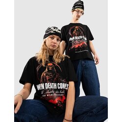 Any Means Necessary When Death Comes T-shirt black Cene
