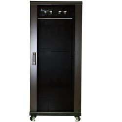 Extralink Rackmount cabinet 32U 600x600 Black standing Cene