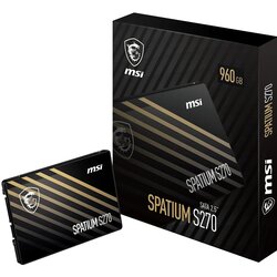 SSD SATA trdi disk 960GB Msi Spatium S270 za PS4 & PS3 & PC Cene