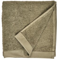 Södahl Olivno zelena frotirasta bombažna brisača Organic, 100 x 50 cm Cene
