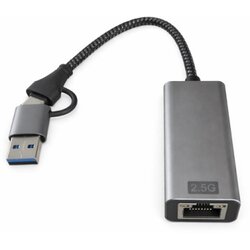 Halnziye TIP C+USB Gigabit mrezni adapter 2.5G ( 897 ) Cene