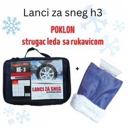 Autopractic lanci za sneg Sila He 3 plus poklon Strugač leda sa rukavicom Cene