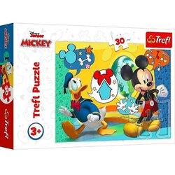 Tref line puzzle 30 mickey 18289 ( T82897 ) Cene