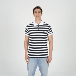 Rang Muška polo majica Maddox M, Crno-bela Cene
