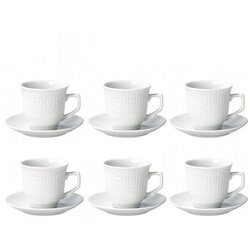 Ad trend Set skodelic za čaj 75989 / 6 kos / bel porcelan, (5000199479) Cene