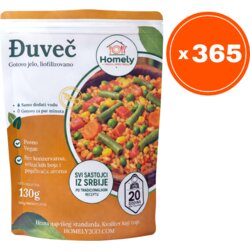 Homely Đuveč 130g, 365 komada Cene