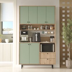 Hanah home RE7-SY oakgreen multi purpose cabinet Cene