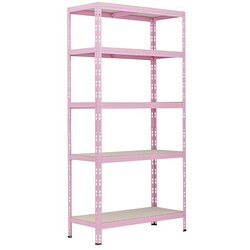 REGALUX Metalni regal za teški teret (D x Š x V: 40 x 90 x 180 cm, Nosivost: 175 kg/polica, Broj polica: 5 Kom., Uticanje) Cene