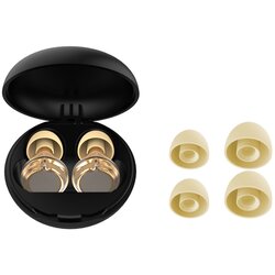 INF Nastavljive silikonske ušesne čepke, 3-stopenjske, NRR 25-28db, pralne Gold, (5000244606) Cene