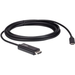 Aten USB-C® / HDMI adapterski kabel USB-C® vtič\, HDMI-A vtič 2.70 m črna UC3238 USB-C®-Display kabel, (20417695) Cene