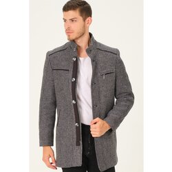 Dewberry Men's Clothing PLT8369 SİYAH-GRİ Cene