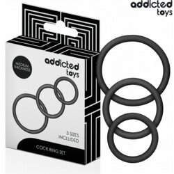 Addicted Toys Cock Komplet Erekcijskih ObroČkov Addicted Toys Ii Cene