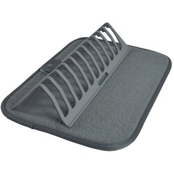 Homéa Siva plastična odcejalna podloga 36x28 cm – Cene