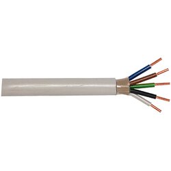 V Električna napeljava v vlažnih prostorih (NYM-J5G 2,5, 50 m, siva) Cene