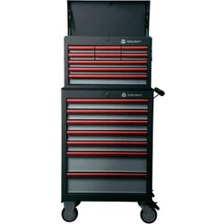 Toolcraft kolica za radionicu 307 + Kofer za alat 309 mjere:(D x V x Š) 681 x 1434 x 459 mm: 5 razina Cijene