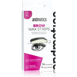 Andmetics Wax Strips Brow traka za depilaciju s voskom za obrve 16 kom Cijene