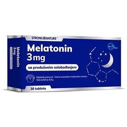 Strong Nature Melatonin 3 mg sa produženim oslobađanjem, 30 tableta Cene