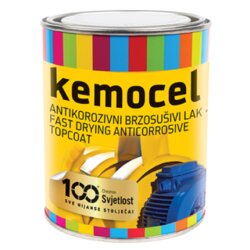 SVJETLOST KEMOCEL BRZOSUÅIVI LAK SREBRNI 0,75 Cene