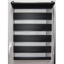 Luance rolo zavjesa zebra 120x180cm - crna Cijene
