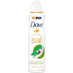 Dove Advanced Care Matcha Green Tea & Sakura Blossom 72h antiperspirant s mirisom matcha čaja i cvijeta sakure 150 ml za ženske Cijene