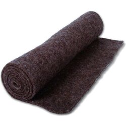 Noor zaščitna podloga iz ovčje volne za zimo 50x150 cm - rjava Cene
