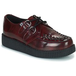 TUK Čevlji Derby Viva Low Creeper Burgundy Bordo Cene