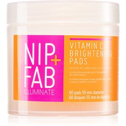 NIP+FAB Vitamin C Fix čistilne blazinice za osvetlitev kože 60 kos Cene