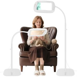 NZQXJXZ LED povečevalno steklo z lučjo in stojalom 10x60 Cene