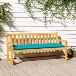  Jastuk za vrtnu klupu tirkizni 150 x 50 x 7 cm tkanina Oxford Cijene