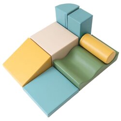 IGLU Soft Play Discoverer Set, Pastel Turquise Cene
