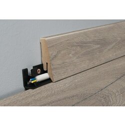 MYSTYLE Zaključna letev K58 C hrast Rutherford (260 cm x 18 mm x 58 mm, MDF) Cene