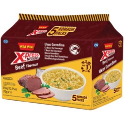 Wai Wai x-press nudle ukus govedine 350g Cene