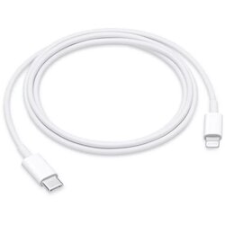 Apple iPad/iPhone/iPod/iMac/MacBook/MacPro kabel za punjenje/podatkovni kabel [1x muški konektor USB-C™ - 1x muški konektor dock lightning] 1 m bijela Cijene