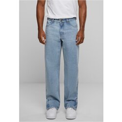 UC Men Men's Heavy Ounce Straight Fit Zipped Jeans - Light Blue Cene