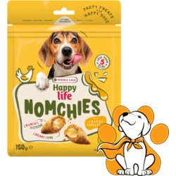 Happy Life Nomchies Chicken 150g, Hrskavi Keksi Sa Krem Punjenjem Od Piletine Cene