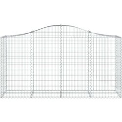  Gabionska košara s lukom 200x50x100/120 cm pocinčano željezo Cijene