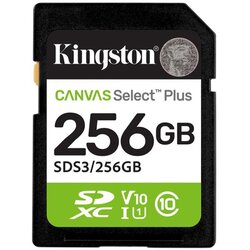 Kingston Technology 256GB SDXC Canvas Select Plus Gen3 150MB /s C10 UHS-I U1 V10 Cijene